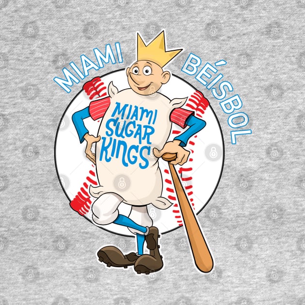 Marlins Baseball Sugar Kings Mascot by GAMAS Threads